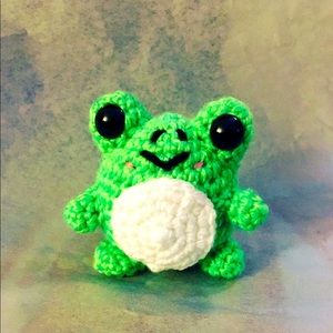Frog Amigurumi Crocheted Toy/Plushie